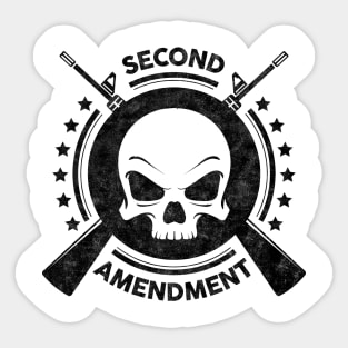 Second Amendment - Gun Rights Sticker